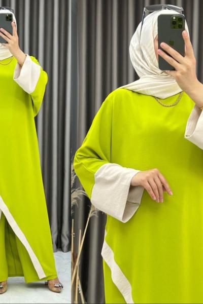 Aslı Salaş Takım Yağ Yeşili