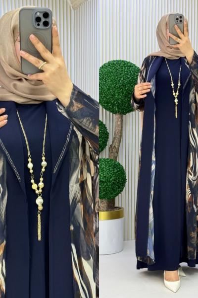 Ayda Elbise Takım Lacivert