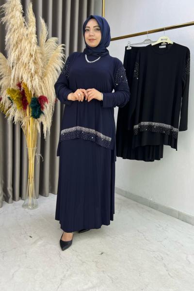 Aynur Etekli Takım Lacivert