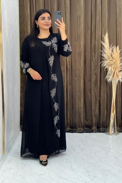 Begonvil Abiye Siyah