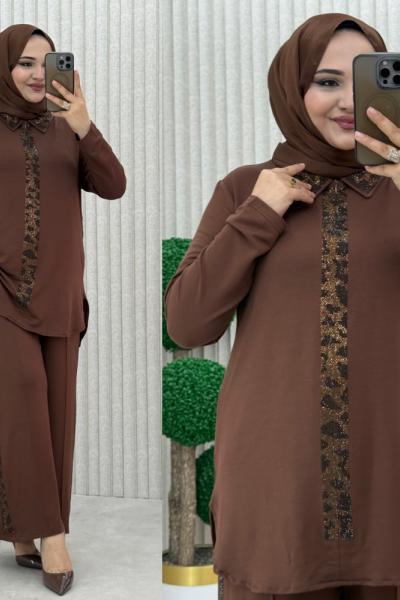 Ceren Takım Kahverengi