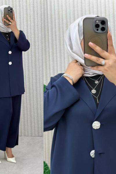 Elmas Takım Lacivert