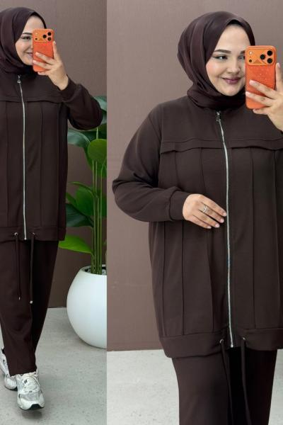 Elmira takım Kahverengi