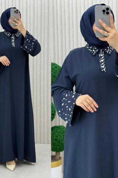 Estelya Elbise Lacivert