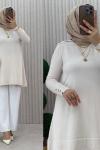 Feryal Tunik Taş Rengi
