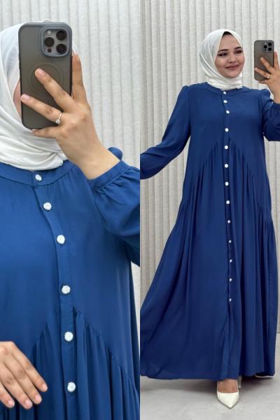 Figen Elbise İndigo