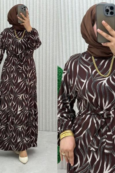 Filiz Elbise  Kahverengi