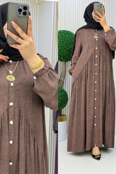 Gönül Elbise Kahverengi