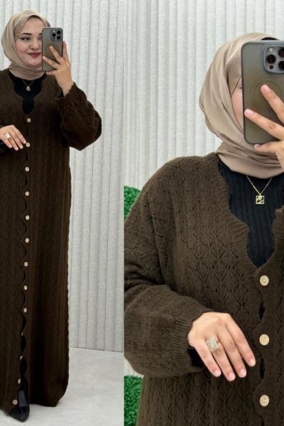 Güler Hırka Kahverengi