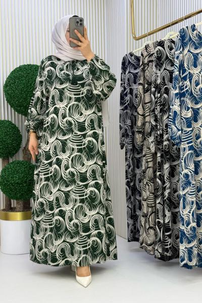 Gülgün Elbise  Zümrüt