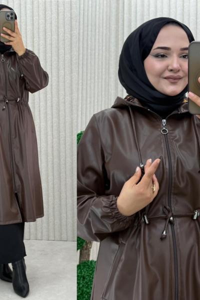 Gülhan Deri Kap Kahverengi