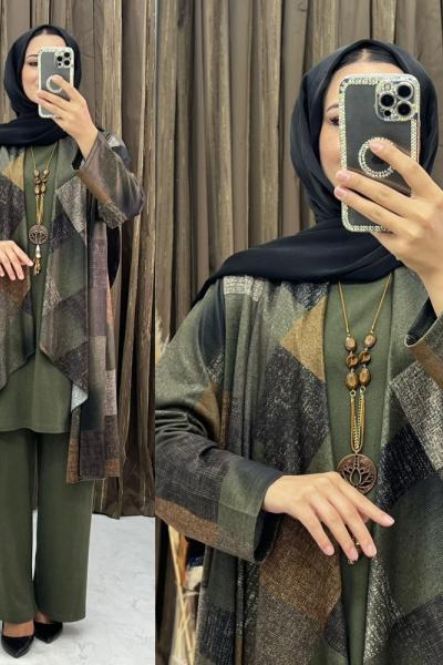 Habibu 3 Lü Takım Haki