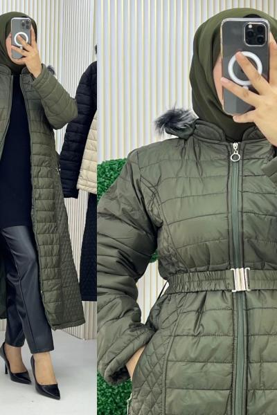 Hatice Şişme Kaban Haki