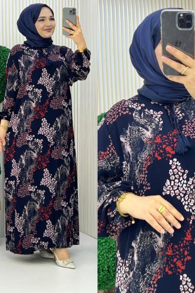 Itır Elbise Lacivert