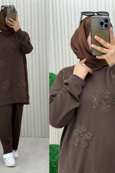 Kardelen Takım Kahverengi