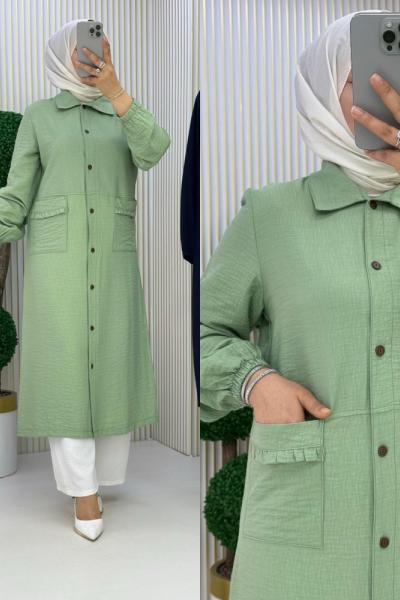 Karel Kap Mint Yeşili