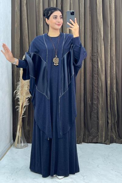 Kontes Elbise Takım Lacivert