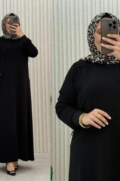 Lalezar Elbise  Siyah