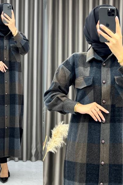 Leman Kap/Tunik  Antrasit