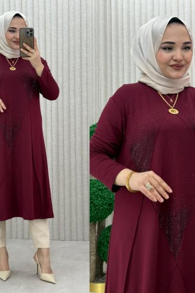 LUDA TUNİK  Bordo