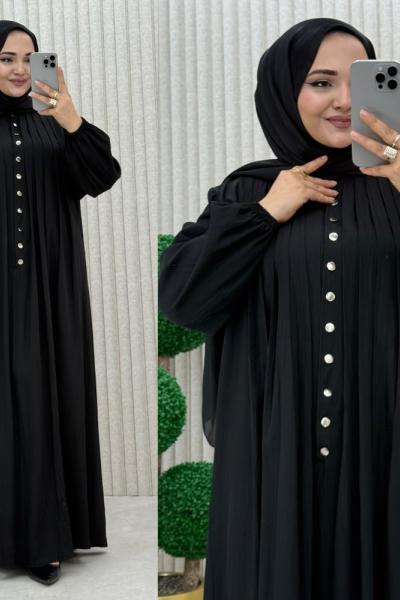 MEDİNE ELBİSE  Siyah