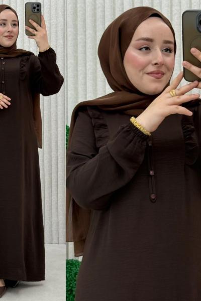 Nazan Elbise Kahverengi