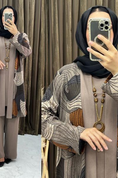 Nejla  3 Lü Takım Vizon