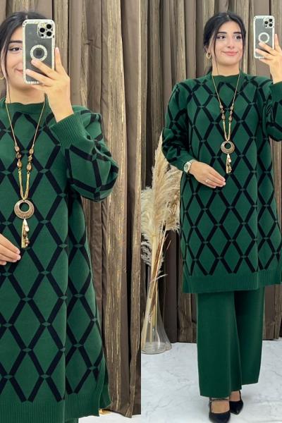 Nil Triko Takım Zümrüt