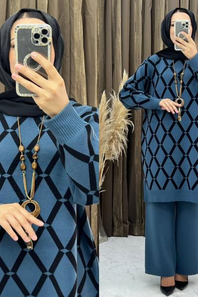 Nil Triko Takım Mavi