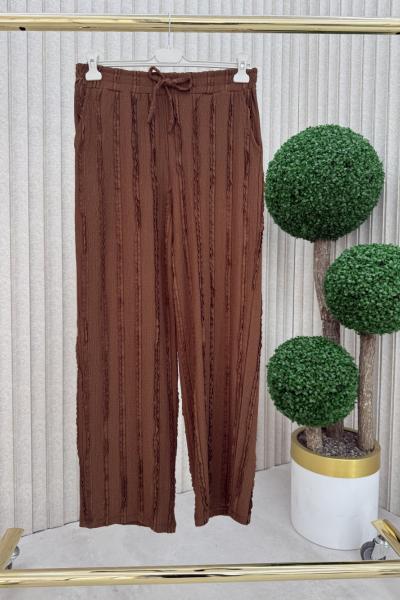 NOVA PANTOLON Kahverengi