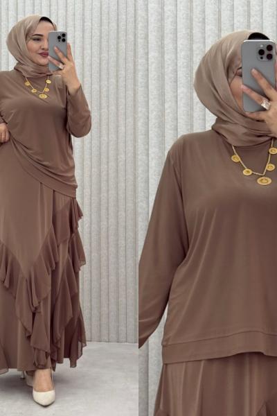 Özlem etekli takım Camel