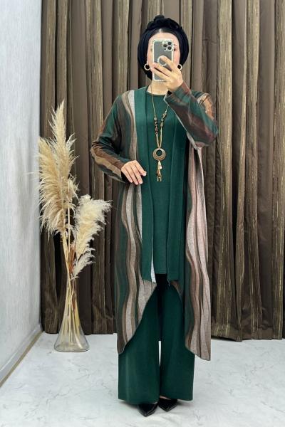 Parıltı 3 Lü Takım Zümrüt