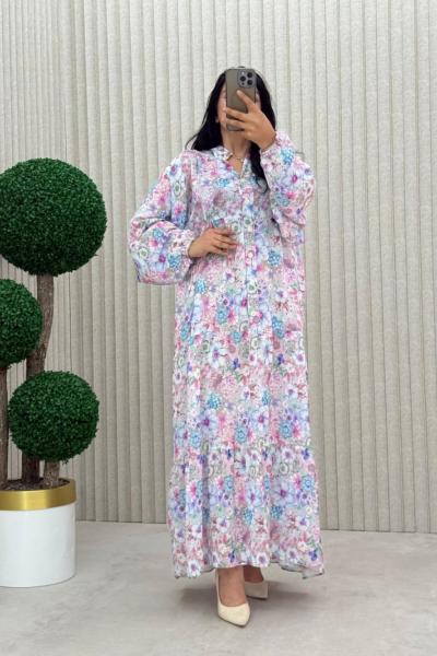 Revşan Elbise  Mavi