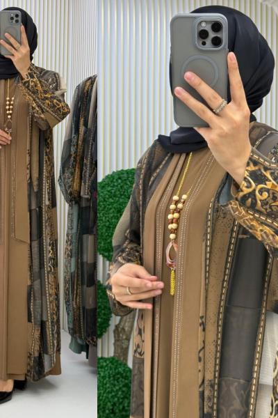 Riham Elbise Takım Hardal Sarısı