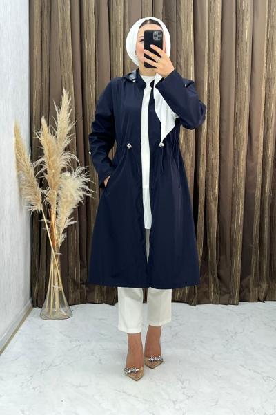 Riva Trench Lacivert