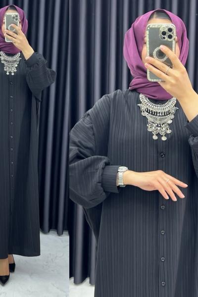 Safa Tunik/Elbise Siyah