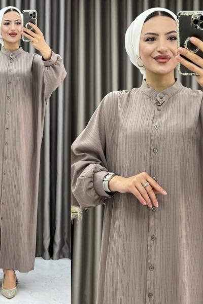 Safa Tunik/Elbise Açık vizon