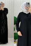 SAHRA ABİYE  ELBİSE  Siyah