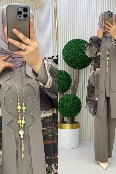 Sedef 3 lü Takım Vizon