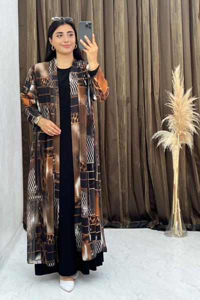 Selin Elbise Takım  Siyah