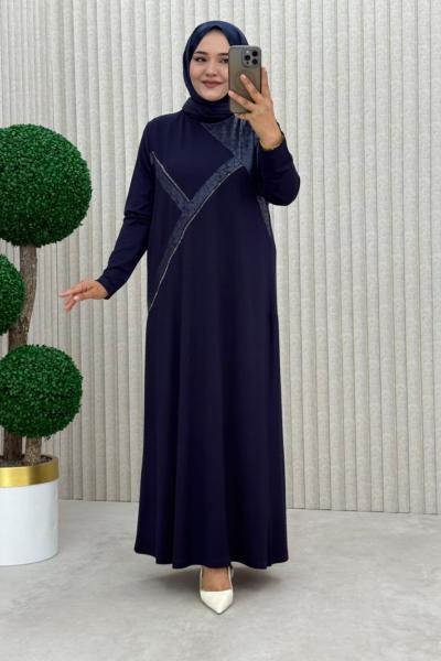 Sera Elbise Lacivert