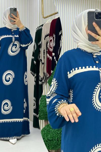 Serap Elbise İndigo