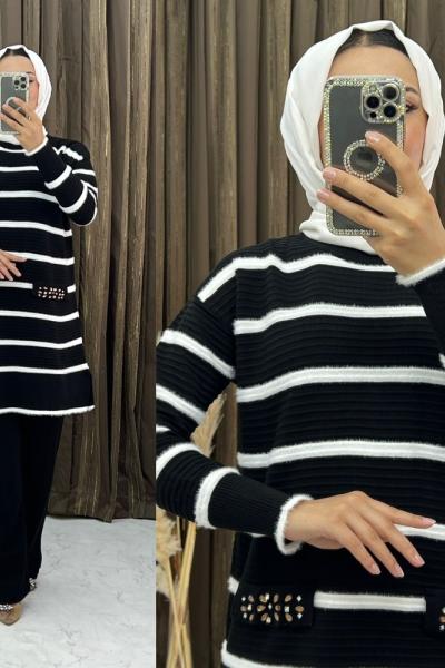 Şerit Takım  Siyah