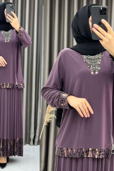 Sevda Etekli Takım Gül