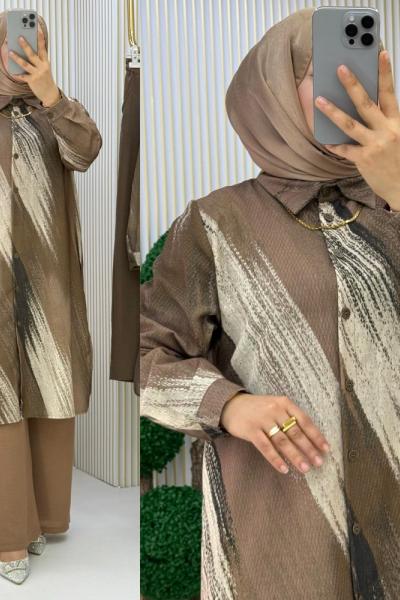 Söz Keten Takım Hardal Sarısı