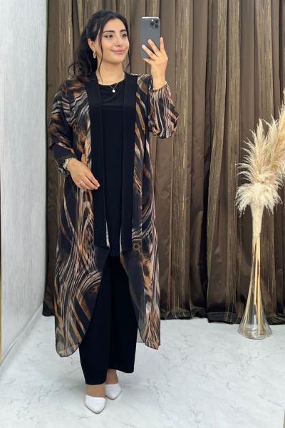 Venüs 3 lü Takım Siyah