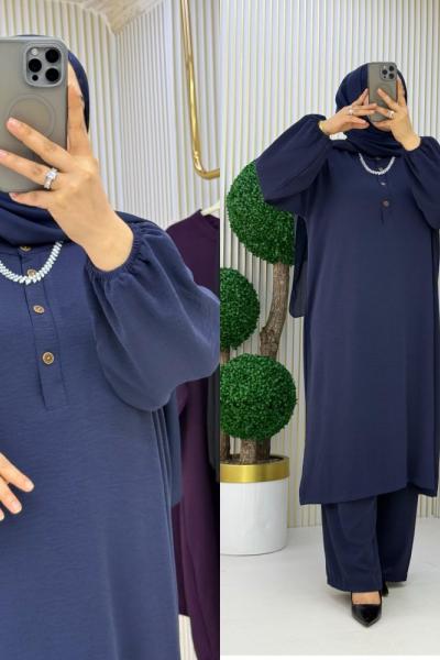 Vizör Takım Lacivert