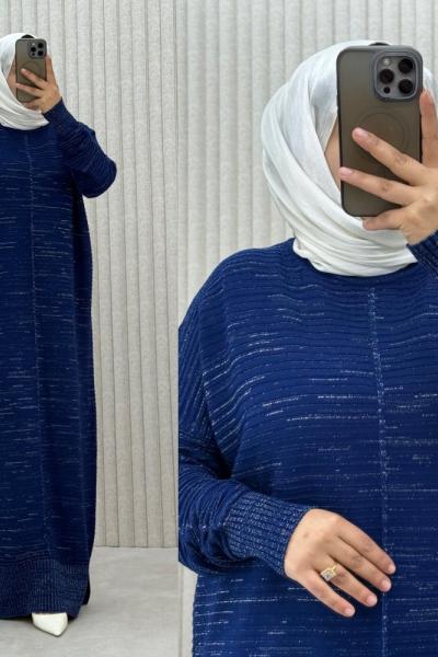 Yeşim Elbise  Lacivert