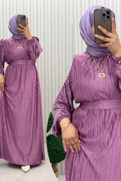 Yıldız Elbise Lila