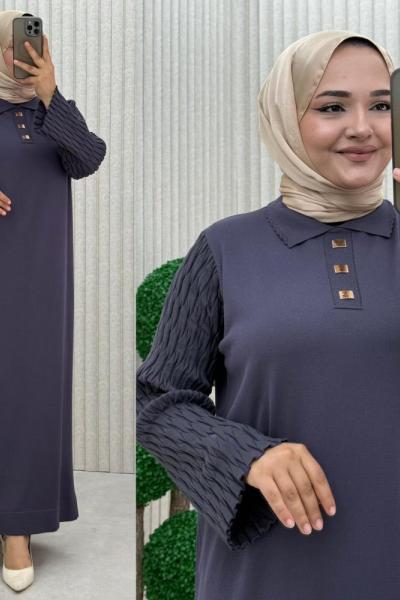 Zeyda Elbise Antrasit